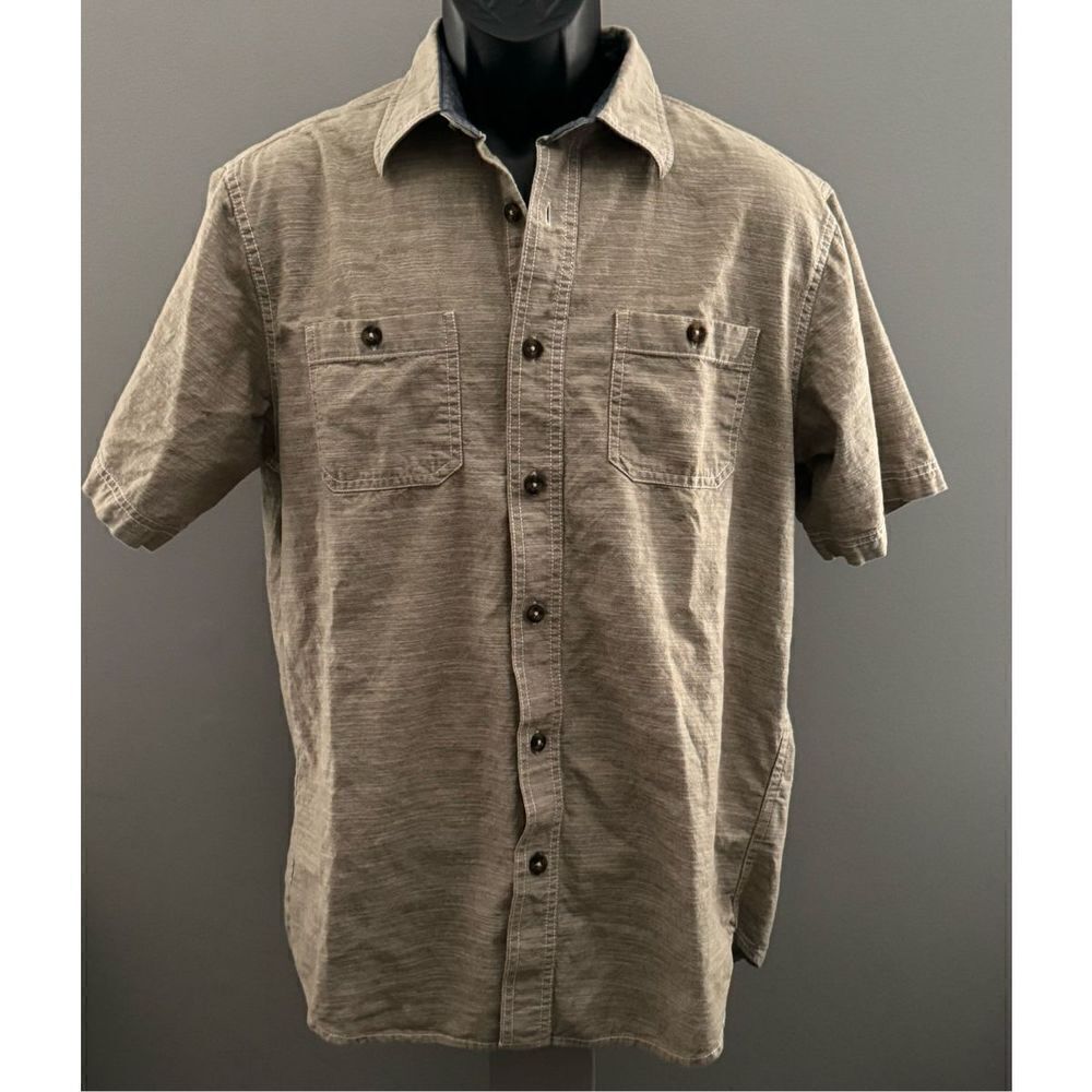 Outdoor Life  Mens Button-Up Shirt, size M